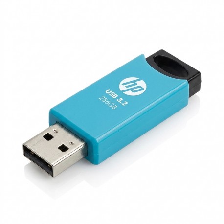 فلش مموری 256 گیگابایتی اچ‌ پی مدل 712W با رابط USB 3.2 Gen1 Type-A و بدنه پلاستیکی مقاوم