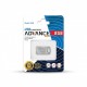 فلش مموری 8 گیگابایت ادونس مدل M-106 با رابط USB 2.0 Type-A، بدنه فلزی و طراحی بندانگشتی با بند آویز