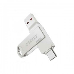 فلش مموری اوسکو مدل SU001 ظرفیت 128 گیگابایت با رابط USB Type-C