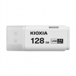 فلش مموری 128 گیگابایت کیوکسیا مدل U301 با رابط USB 3.2 Gen1 Type-A و طراحی درپوش‌دار