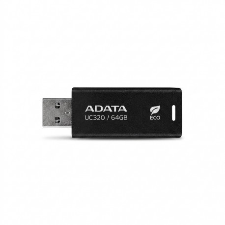 فلش مموری 64 گیگابایت ای دیتا مدل UC320 با رابط USB 3.2 Gen 1 و طراحی کشویی