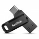 فلش مموری سن دیسک Ultra Dual Drive Go ظرفیت 256 گیگابایت با درگاه USB Type-C مقاوم در برابر خش، شوک، لرزش و گرد و غبار