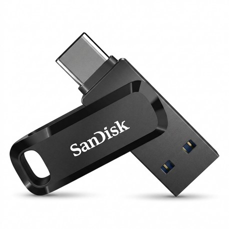 فلش مموری سن دیسک Ultra Dual Drive Go ظرفیت 256 گیگابایت با درگاه USB Type-C مقاوم در برابر خش، شوک، لرزش و گرد و غبار