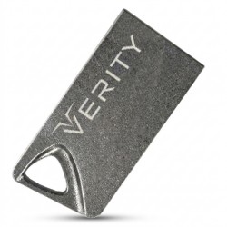 فلش مموری وریتی مدل V812 با ظرفیت 64 گیگابایت، ابعاد 25x12x5 میلی‌متر و وزن 4 گرم