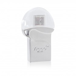 فلش مموری ویکو من مدل VC125 OTG USB2 SILVER ظرفیت 8گیگابایت