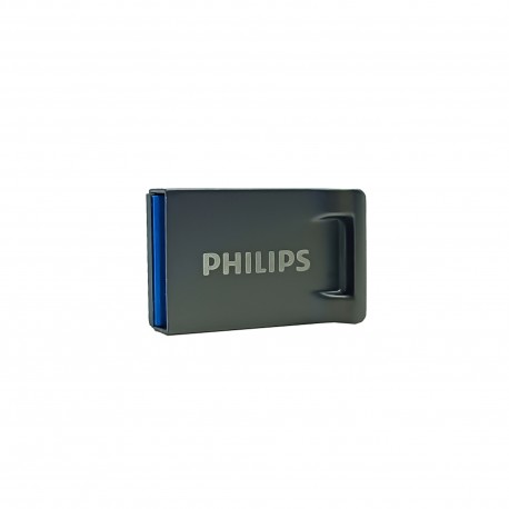 فلش مموری 128 گیگابایت فیلیپس مدل FM20UA-B با رابط USB 3.2، بدنه فلزی و سرعت خواندن 130 مگابایت بر ثانیه