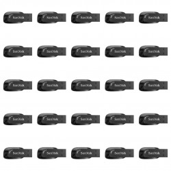 فلش مموری سن دیسک مدل Ultra Shift ظرفیت 32 گیگابایت با رابط USB 3.2 بسته 25 عددی