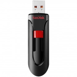 فلش مموری 128 گیگابایت سن دیسک مدل CRUZER GLIDE CZ60 با رابط USB 3.0 و بدنه پلاستیکی سبک و بادوام