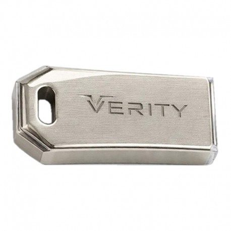 فلش مموری 32 گیگابایتی وریتی مدل V 833، با رابط USB Type-A، استاندارد ارتباطی USB 2.0 و بدنه فلزی
