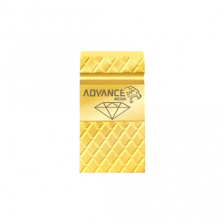 فلش مموری 64 گیگابایت ادونس مدل DIAMOND با رابط USB 2.0 Type-A، بدنه فلزی و طراحی بندانگشتی