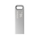 فلش مموری 16 گیگابایتی کیوکسیا مدل U366، با رابط USB 3.2، بدنه فلزی، دارای حلقه اتصال