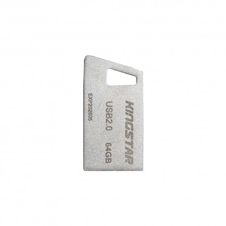 فلش مموری 64 گیگابایتی کینگ استار مدل KS236، با رابط USB2.0 و بدنه فلزی، مقاوم در برابر آب، ضربه، شوک، لرزش و گرد و غبار