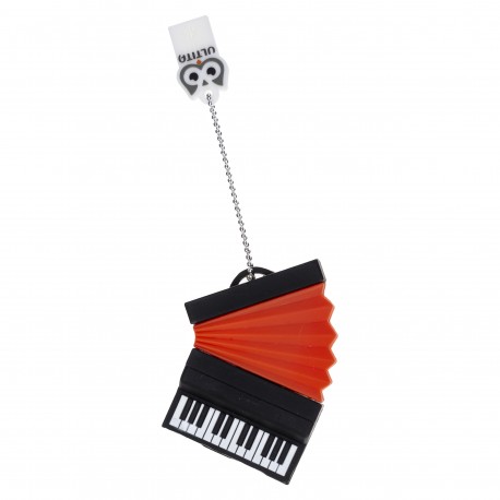 فلش مموری Usb 2.0 اولتیتا مدل آکاردئون قرمز مشکی ظرفیت 64 گیگابایت