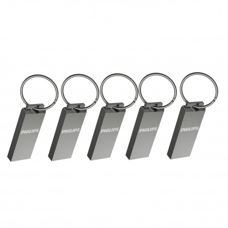 فلش مموری فیلیپس مدل FM21UA-B ظرفیت 32گیگابایتبا رابط USB 2.0 بسته 5 عددی
