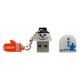 فلش مموری ایکس انرژی مدل Snowman ظرفیت 64 گیگابایت با رابط USB 3.0