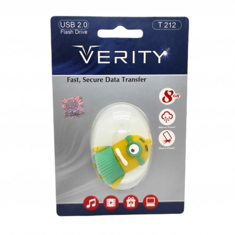 فلش مموری وریتی مدل T2212 ظرفیت 8 گیگابایت