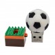 فلش مموری کینگ فست طرح توپ و زمین فوتبال مدل FootBall Field BL-11 ظرفیت 32 گیگابایت با رابط USB 2.0