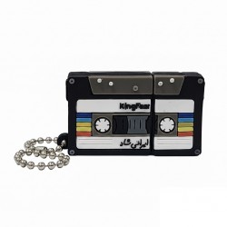 فلش مموری کینگ فست طرح نوار کاست قدیمی مدل Tape OB-10 ظرفیت 32 گیگابایت با رابط USB 3.0