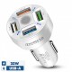 شارژر فندکی 30 وات چهار پورت مدل BK-360