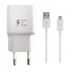 شارژر دیواری مدل sAM878 به همراه کابل تبدیل microusb