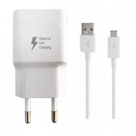 شارژر دیواری مدل sAM878 به همراه کابل تبدیل microusb