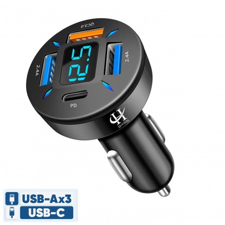 شارژر فندکی هارمن مدل PD4QC3