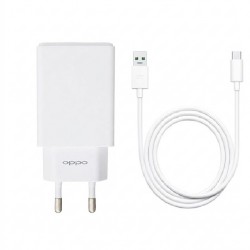 شارژر دیواری 10 وات اوپو مدل AK933YH به همراه کابل USB-C