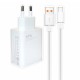 شارژر دیواری 67 وات مدل MDY-12S-EU به همراه کابل USB-C