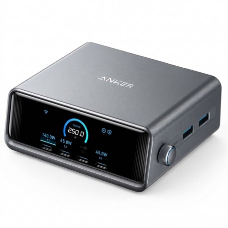 شارژر رومیزی 250 وات 6 پورت انکر مدل Prime Charger A2345