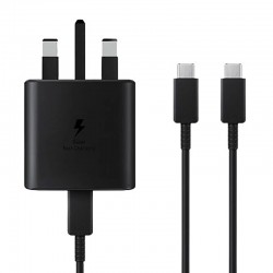 شارژر دیواری 45 وات مدل samsung 3PIN TA به همراه کابل تبدیل USB-C