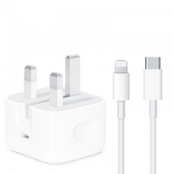 شارژر دیواری 25 وات مدل iphone 14promax به همراه کابل لایتنینگ