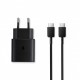 شارژر دیواری سامسونگ مدل EP-TA800 به همراه کابل تبدیل USB-C