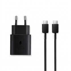 شارژر دیواری سامسونگ مدل EP-TA800 به همراه کابل تبدیل USB-C
