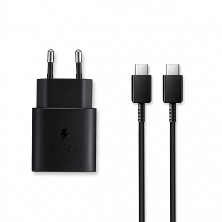شارژر دیواری سامسونگ مدل EP-TA800 به همراه کابل تبدیل USB-C