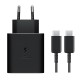 شارژر دیواری 50 وات سامسونگ مدل EP-T5020XBEGWW به همراه کابل USB-C