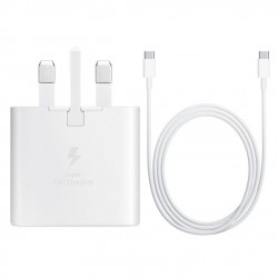 شارژر دیواری 35 وات دو پورت مدل BEST به همراه کابل تبدیل USB-C
