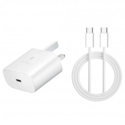 شارژر دیواری 25 وات مدل EP-TA800XW به همراه کابل USB-C