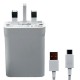 آداپتور شارژر شیائومی مدل MDY_11_EY به همراه کابل تبدیل USB-C