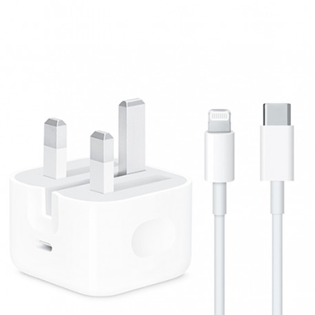 شارژر دیواری 25 وات مدل IPHONE 14 pro MAX به همراه کابل لایتنینگ