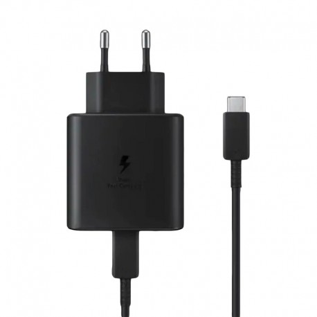 شارژر دیواری سامسونگ مدل ep-ta845nwegeu به همراه کابل تبدیل USB-C