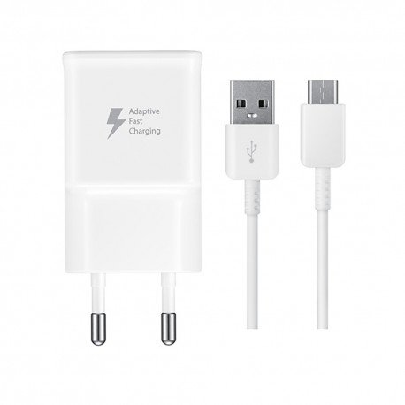 شارژر دیواری مدل EP-TA20EWECGWW به همراه کابل تبدیل USB-C