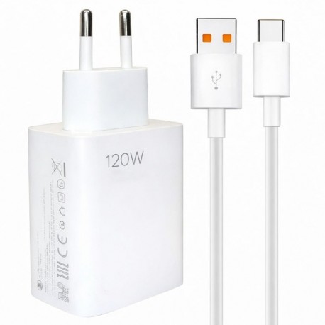 شارژر دیواری 120 وات مدل MDY-12-AEU به همراه کابل USB-C