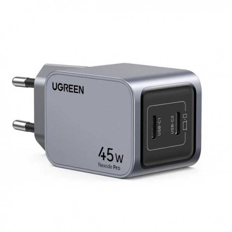 شارژر دیواری 45 وات دو پورت USB-C یوگرین مدل X707 کد 35008