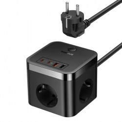 شارژر رومیزی 30 وات بیسوس مدل PowerCombo BPS30-3E