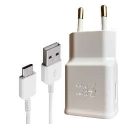 شارژر دیواری 15 وات توربو مدل A13 به همراه کابل تبدیل USB-C