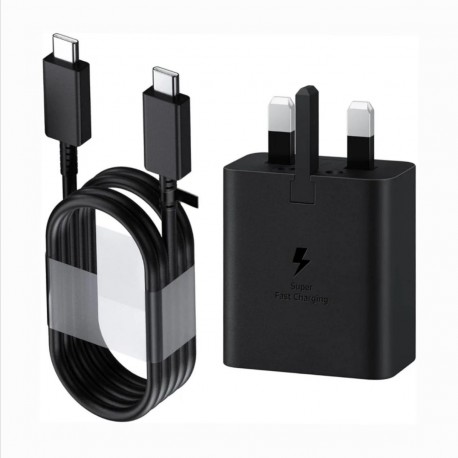 شارژر دیواری 45 وات اس ال وای مدل Super Fast Charge 2.0 به همراه کابل تبدیل USB-C