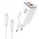 شارژر دیواری 45 وات دو پورت نوکسو مدل CHN‑8 GaN به همراه کابل usb‑C