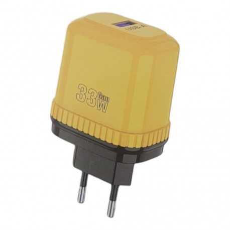 شارژر دیواری 33 وات مدل 33W به همراه کابل تبدیل usb-C