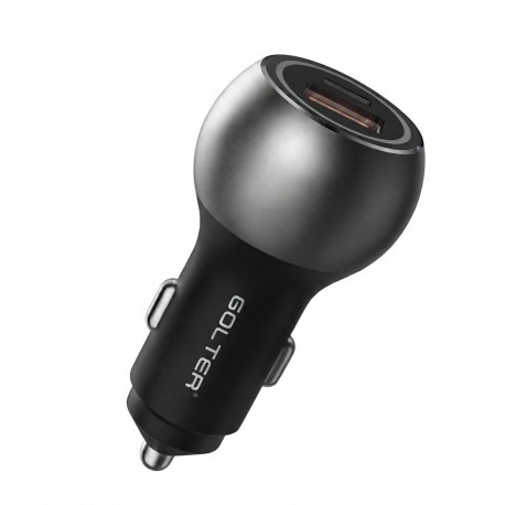 شارژر فندکی خودرو ۵۰ وات دو پورت گولتر مدل GT-C20
