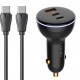 شارژر فندکی 160 وات الدینیو مدل ‌C102 به همراه کابل usb-C